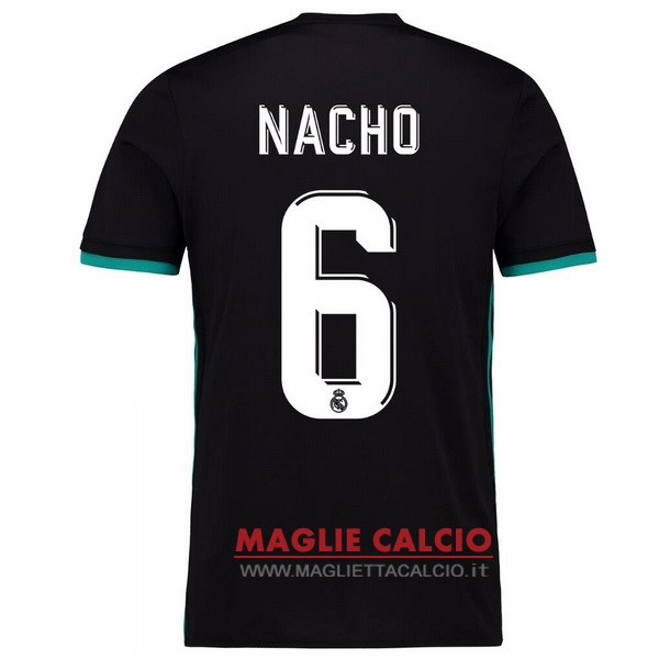 maglietta real madrid 2017-2018 nacho 6 seconda